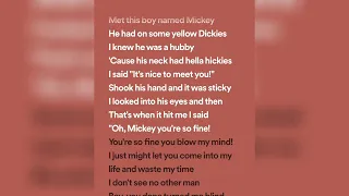Baby Tate - Hey, Mickey! (speed up + lyrics)