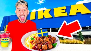 I Ate Only IKEA FOOD For 24 Hours!