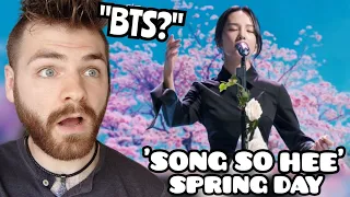 First Time Hearing Song So Hee (송소희) "Spring Day" | BTS COVER | REACTION