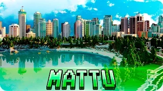 Minecraft - Modern "Mattupolis" City - Large City with Download
