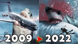 Evolution of Mega Shark 2009 - 2022