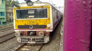 Train Race between Bandel-Howrah and Katwa-Howrah Galloping Local train