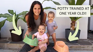 POTTY TRAIN BABIES FROM BIRTH // First Year Update with TWINS (Elimination Communication)
