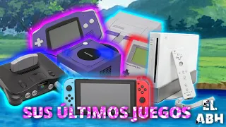 Los ÚLTIMOS JUEGOS De Cada Consola De NINTENDO