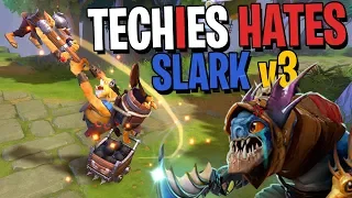 Techies Hates Slark v3 - DotA 2 Funny Moments