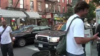 Tom Welling Sighting In NYC Sept, 13th 2011