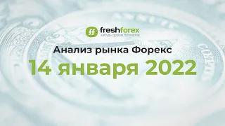 📈 Анализ рынка Форекс 14 января 2022 [FRESHFOREX COM]