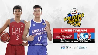 NCAA Season 99 | LPU vs Arellano (Men's Basketball)| LIVESTREAM - Replay