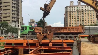 KOMATSU -PC-400LC-5 /2018/8/2/Taipei/Taiwan/Telescopic excavator