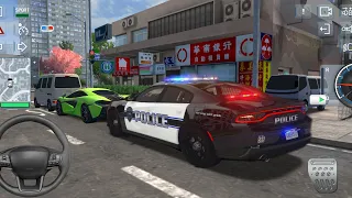 Dodge Charger Police Car Chase, Speed Camera, Road Spikes - Police Sim 2022