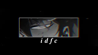 blackbear - idfc {slowed + reverb + muffled, tiktok remix}