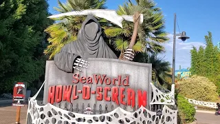 Sea World's New Howl-O-Scream Event San Diego CA 2021 #howloscream2021 #seaworldsandiego