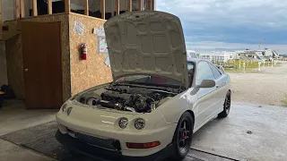 K24 Turbo Integra Made Over 500 HP SO EASY !