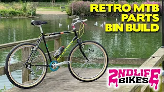 Restoration On A 1990s Raleigh Dynamix -  parts bin Commuter bike build vintage MTB