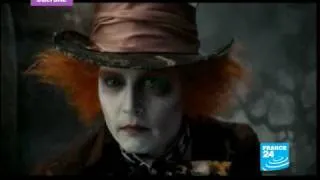 Tim Burton in Wonderland with Johnny Depp