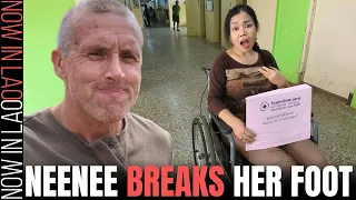 Transport & SIM Card info for Traveling in Laos + Neenee Breaks her Foot