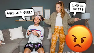 Gaming With Girls Online To See How My Wife Reacts! *HILARIOUS*