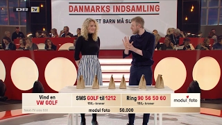 Russisk roulette med søm LIVE på DR1's Danmarks Indsamling 2017 | Mikkel R. Karlsen