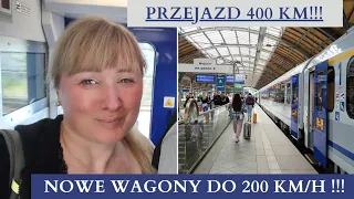 JAK WYGLĄDA PODRÓŻ ULUBIONYM POCIĄGIEM Intercity Śnieżka z Warszawy do Wrocławia