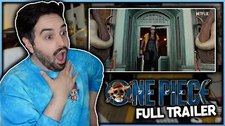 ONE PIECE NETFLIX FULL TRAILER REACTION AAHH I PEED ☠️