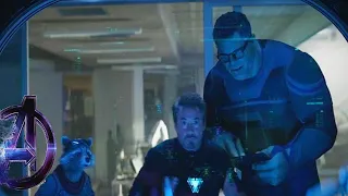 Rocket Scares Tony Stark and Professor Hulk Scene|Avengers Endgame|Marvel Entertainment|