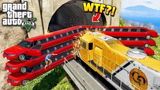 🔴 זה הטריק הכי מטורף שראיתי כל החיים שלי ב GTA V?! (הרגעים הכי נדירים ומטורפים ב GTA V!)