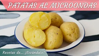 PATATAS AL MICROONDAS, conoce todos los TRUCOS para que queden perfectas