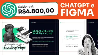 Como fazer R$ 4.800,00 POR MÊS criando CARROSSEL com FIGMA e ChatGPT | Inteligência Artificial