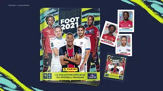 Publicité de la collection Panini Foot championnat de France 2021 !