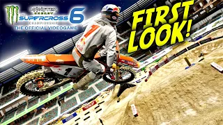 Monster Energy Supercross 6 - First Look Gameplay!