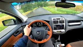 KIA Sportage II 2.7 V6 175HP 4WD (2004) POV Test Drive & Acceleration 0-157 | 4K #154