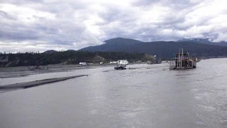 Fish Wheel on Copper River in Chitina Alaska (Part 5)