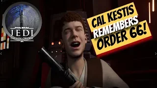 Star Wars Jedi Fallen Order | Cal Kestis remembers Order 66 | Star Wars Games