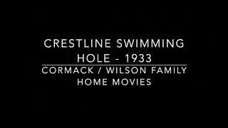 Crestline Swimming Hole - 1933