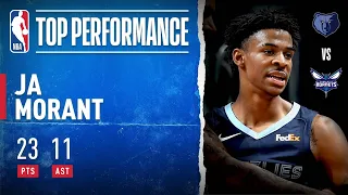 Ja Morant HITS GAME WINNER & CAREER-HIGH 11 Dimes