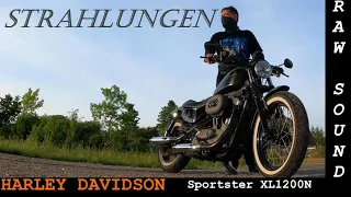 Harley-Davidson Sportster Late Afternoon Ride | Pure Engine Sound ( Strahlungen )