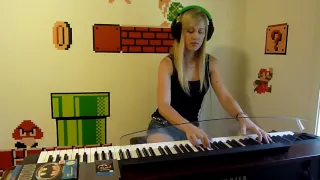 Lara plays Batman (NES) 'Streets of Desolation' on piano