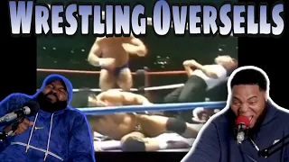 Wrestling oversells and hilarious moments (Try Not To Laugh)