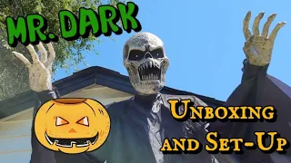 Spirit Halloween 2022 Mr Dark Unboxing, Set Up, and Demo