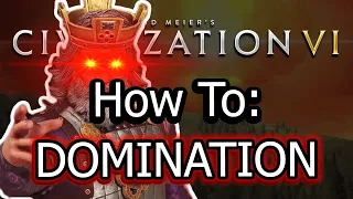 How To Win Domination on Deity - Civ 6 in 6 Minutes Domination Guide