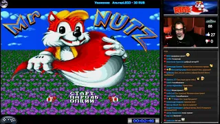 Mr. Nutz прохождение | Игра на (SEGA Genesis, Mega Drive) 1994 Стрим RUS