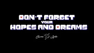 Deltarune / Undertale - "Don't Forget your Hopes and Dreams" (piano + orchestral cover)