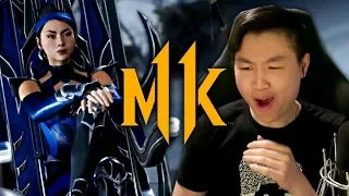 Mortal Kombat 11 - Kitana & D'Vorah Reveal Trailer!! [REACTION]