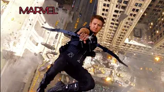 Hawkeye "I Got Him" Scene - New York Battle Scene - The Avengers (2012) Movie Clip