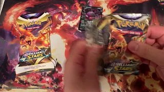 BRILLIANT STARS BOOSTER PACK OPENINGS#charizard #pokemon #pokemoncards #pokemontcg #pokemongo #mew