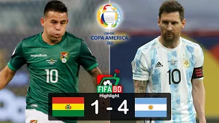 Argentina vs Bolivia 4-1 - All Goals & Extended Highlights - 2021