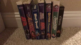 My Disney VHS Collection (as of 2021)