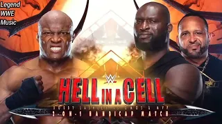 WWE HELL IN A CELL 2022 BOBBY LASHLEY VS OMOS & MVP MATCH CARD