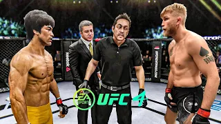Bruce Lee vs Alexander Gustafsson - EA Sport UFC 4 - Epic Fight 🔥🐲