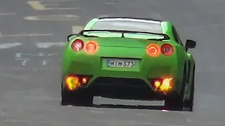 EXHAUST FLAMES Compilation! Cars Shooting Flames at the Nürburgring Nordschleife